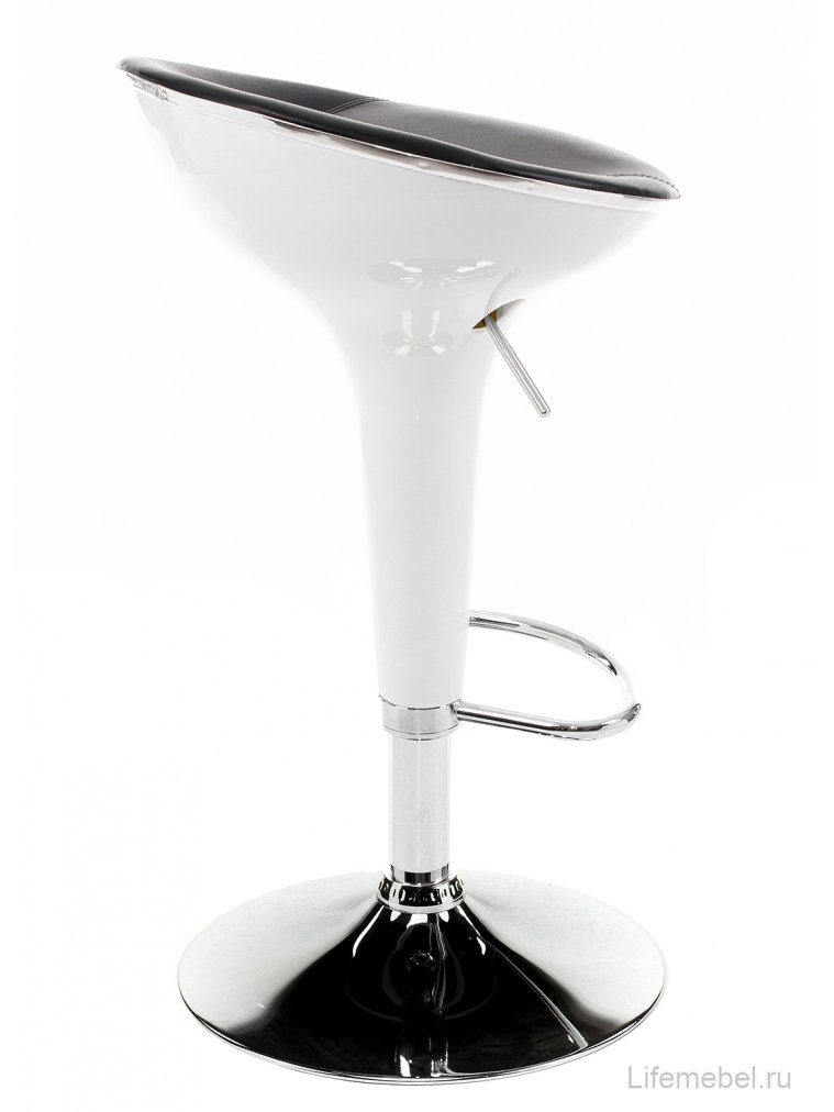 Барный стул Bomba Soft white / black