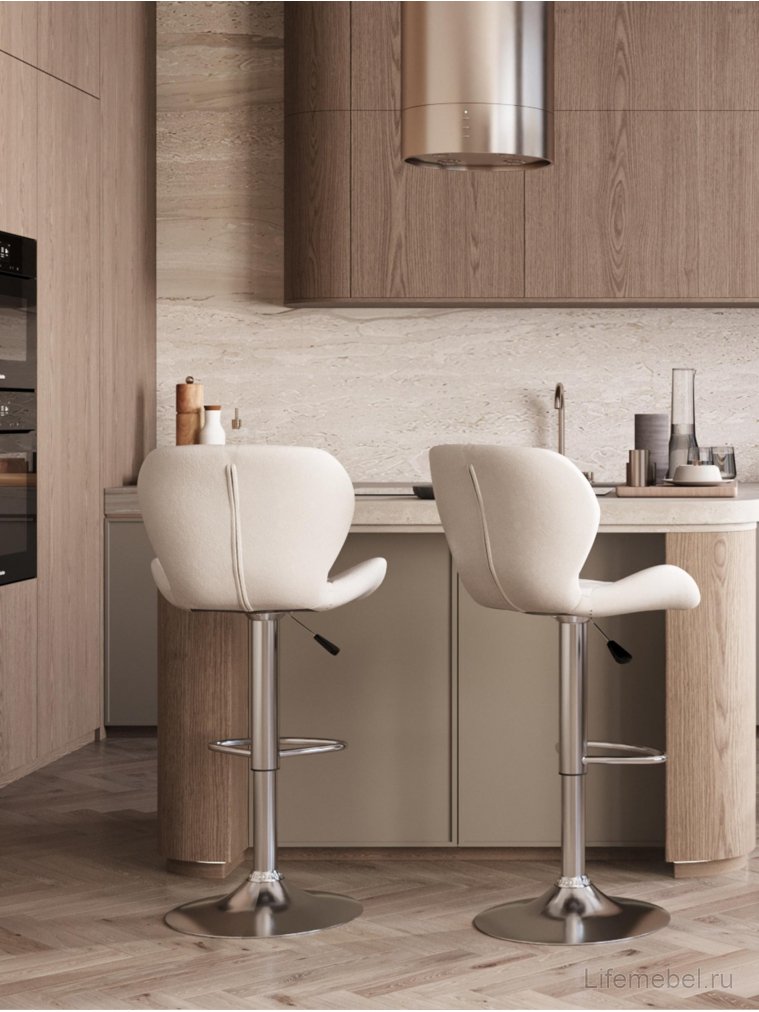 Барный стул Доминика, белый NP