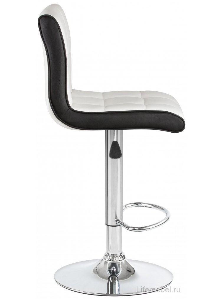 Барный стул 5006-LM Candy бело-черный / хром