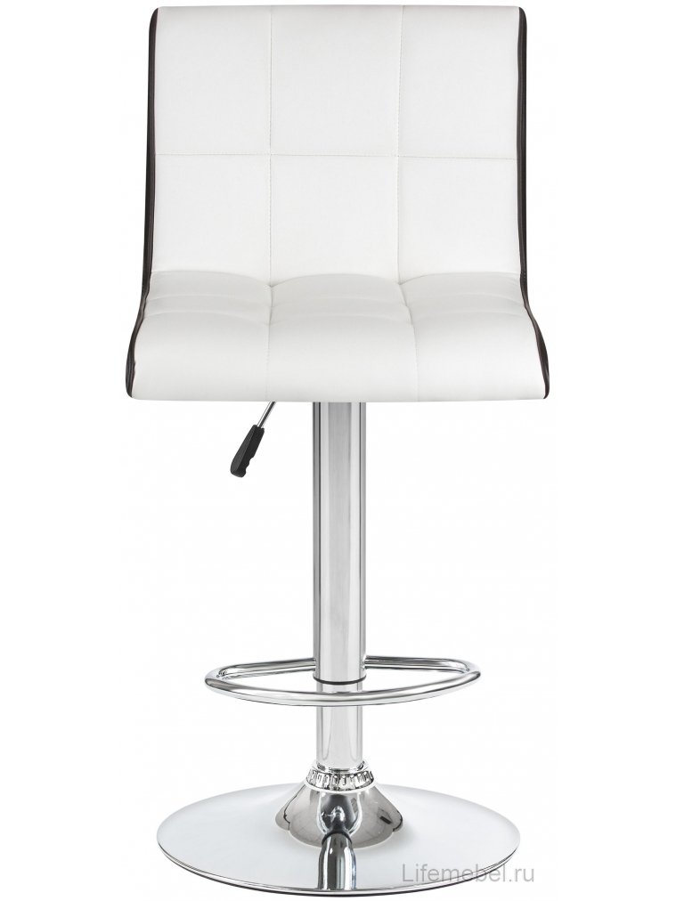 Барный стул 5006-LM Candy бело-черный / хром