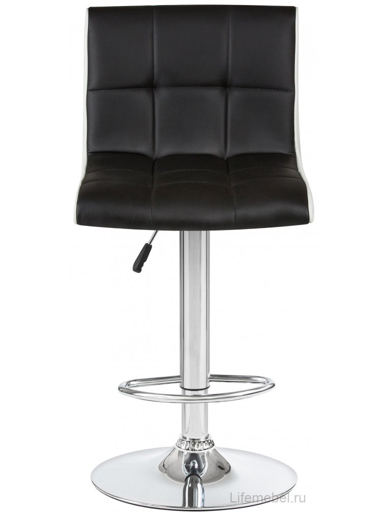 Барный стул 5006-LM Candy черно-белый / хром