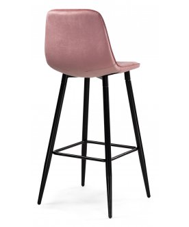 Барный стул Capri pink / black