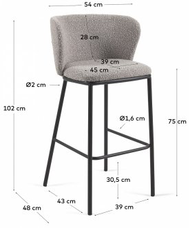 Барный стул Ciselia