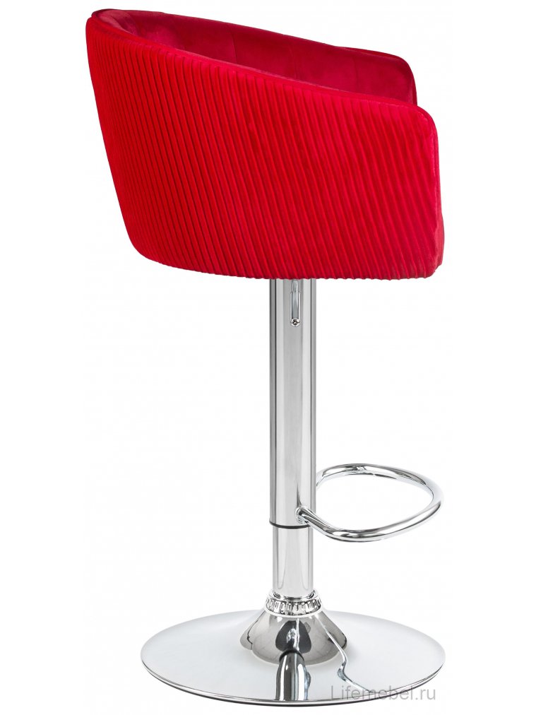 Барный стул 5025-LM Darcy малиновый / хром