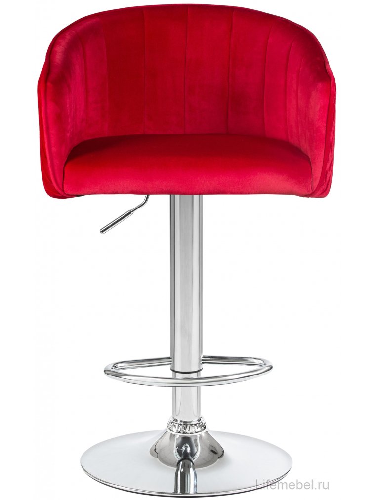 Барный стул 5025-LM Darcy малиновый / хром
