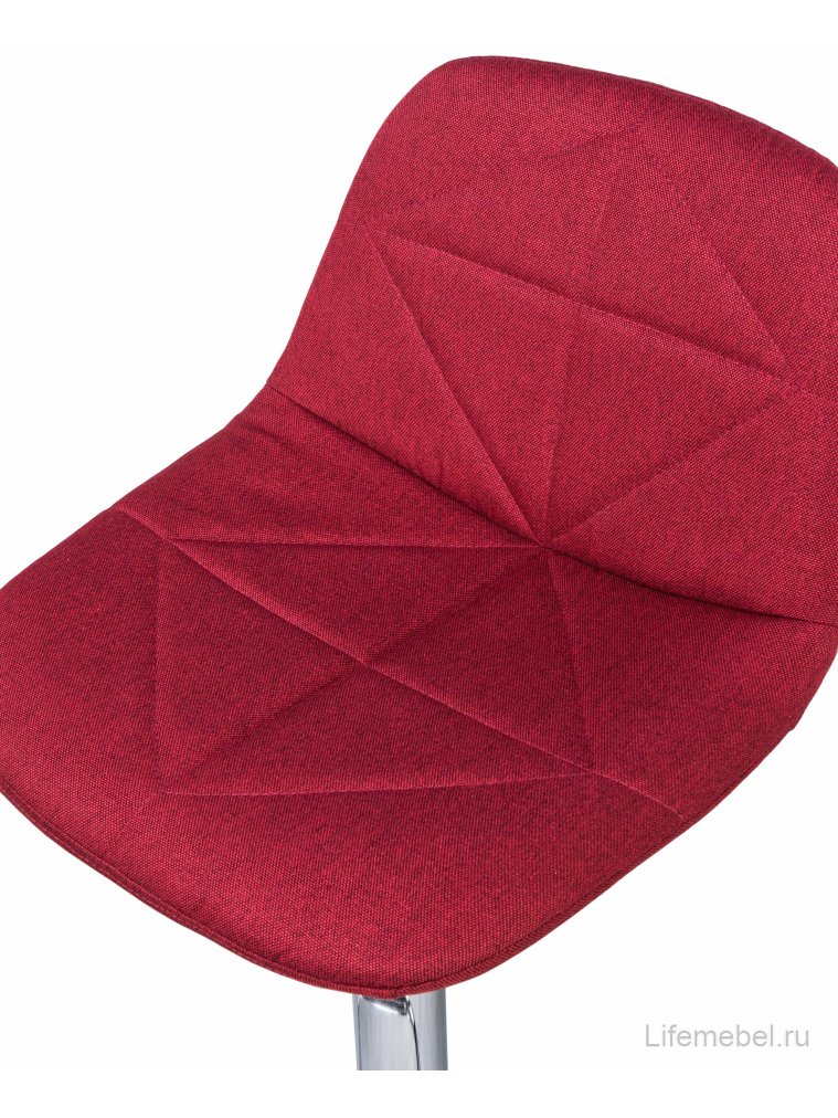 Барный стул 2035-LM Dina бордовый / хром