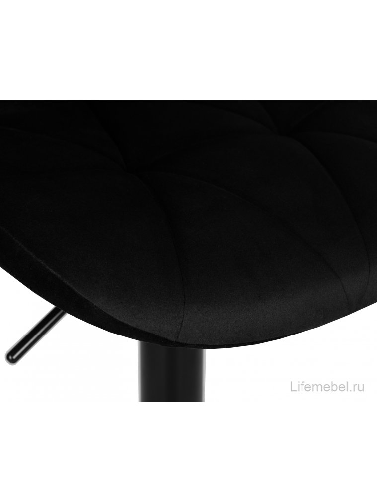 Барный стул Dobrin Barny Black черный велюр mj9-101