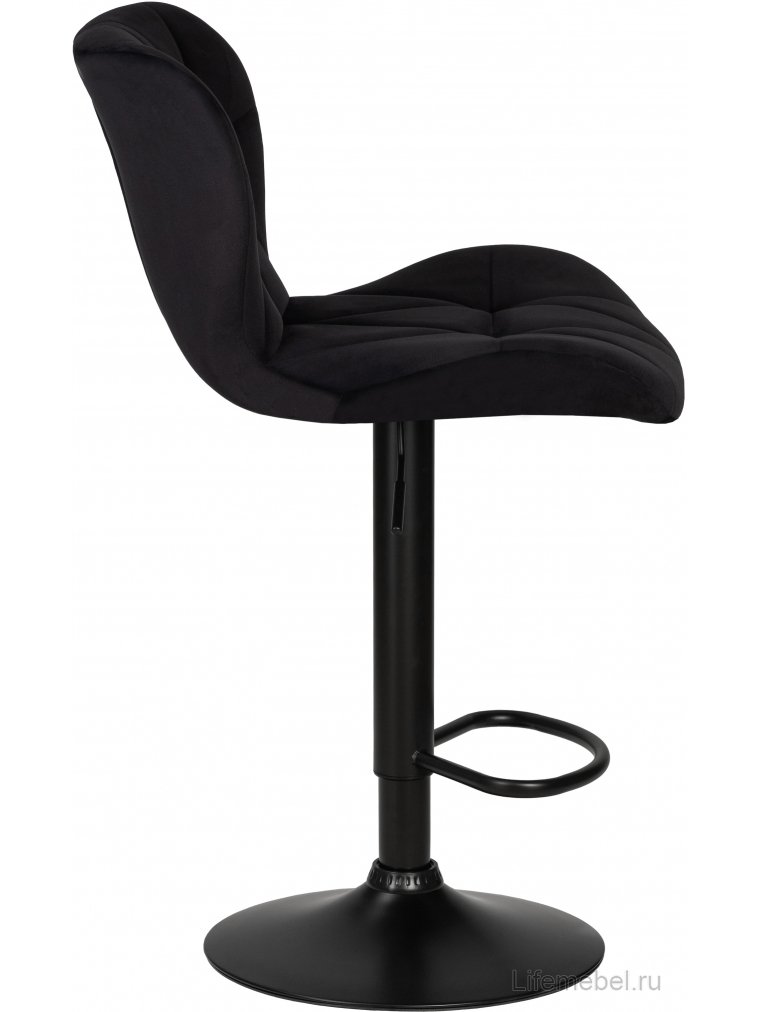 Барный стул Dobrin Barny Black черный велюр mj9-101