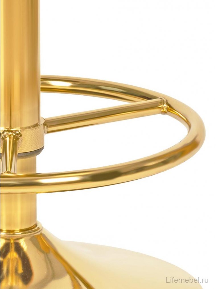 Барный стул Dobrin Bruno велюр зеленый MJ9-88 / gold