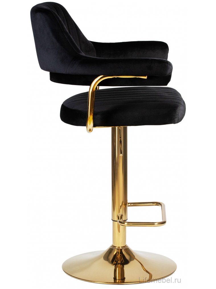 Барный стул Charly Gold черный