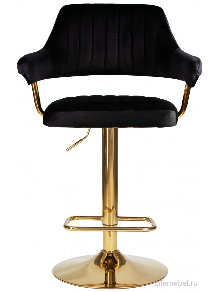 Барный стул Charly Gold черный
