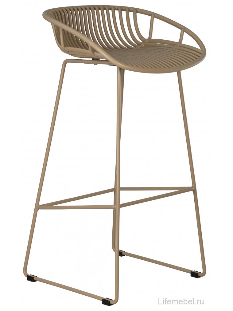 Барный стул Dobrin Frank бежевый