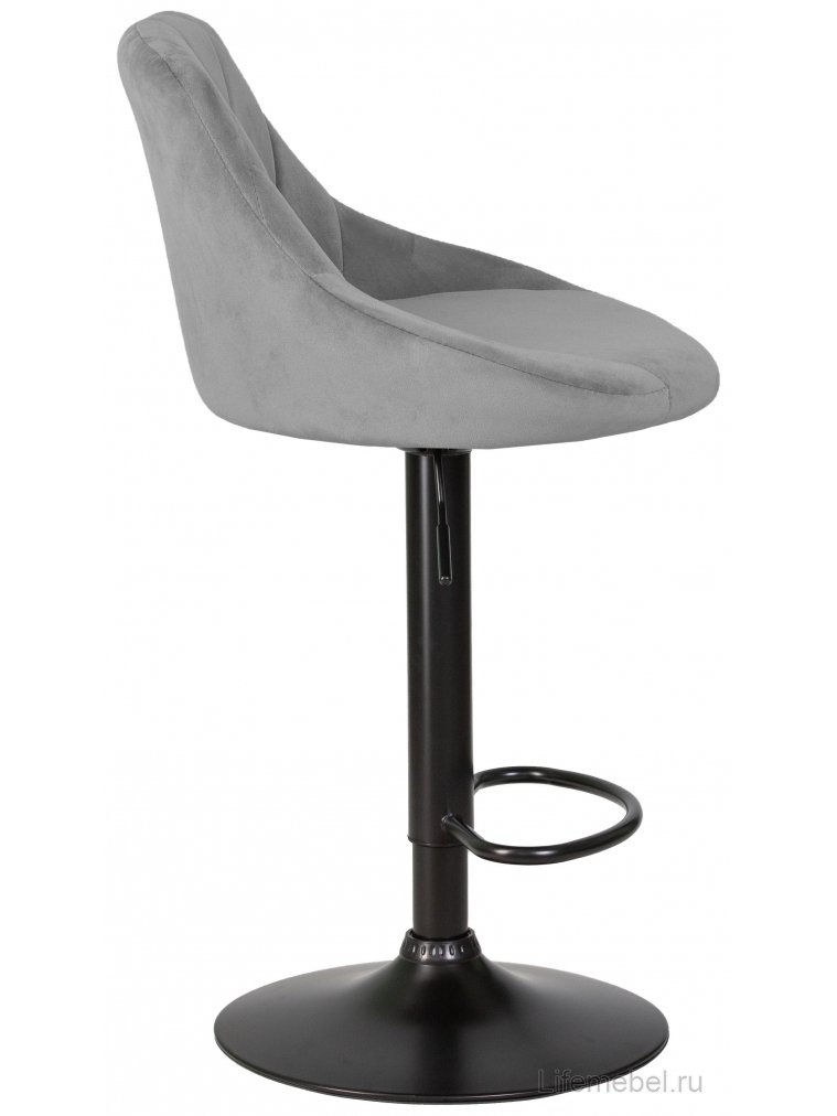 Барный стул Logan Black серый