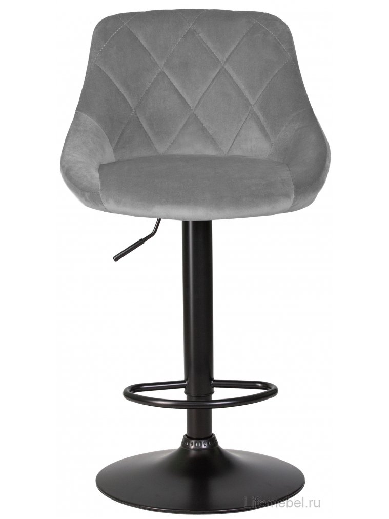 Барный стул Logan Black серый