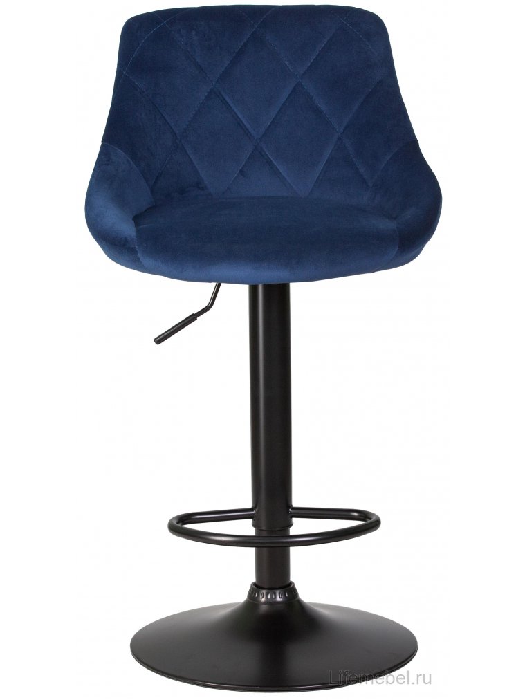 Барный стул Logan Black синий