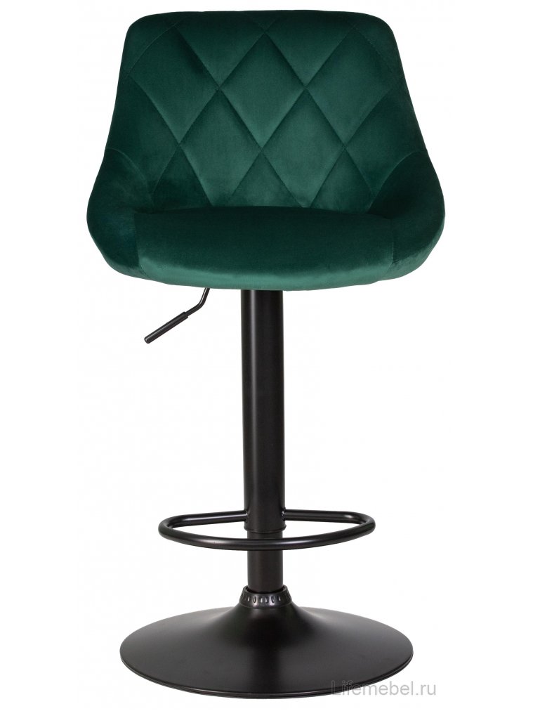 Барный стул Logan Black зеленый