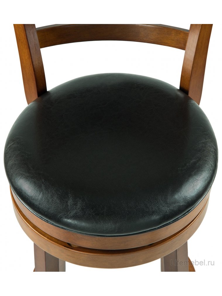 Барный стул William Bar шоколад чёрный