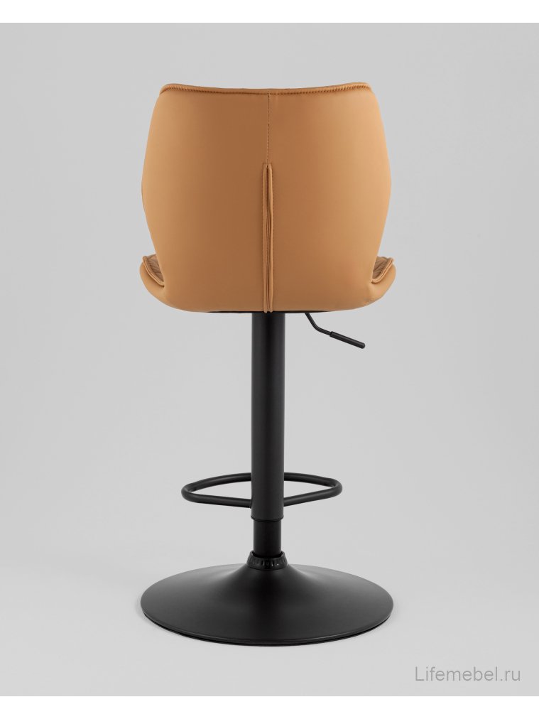 Барный стул Арма, экокожа, коричневый