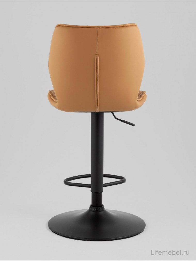 Барный стул Арма, экокожа, коричневый
