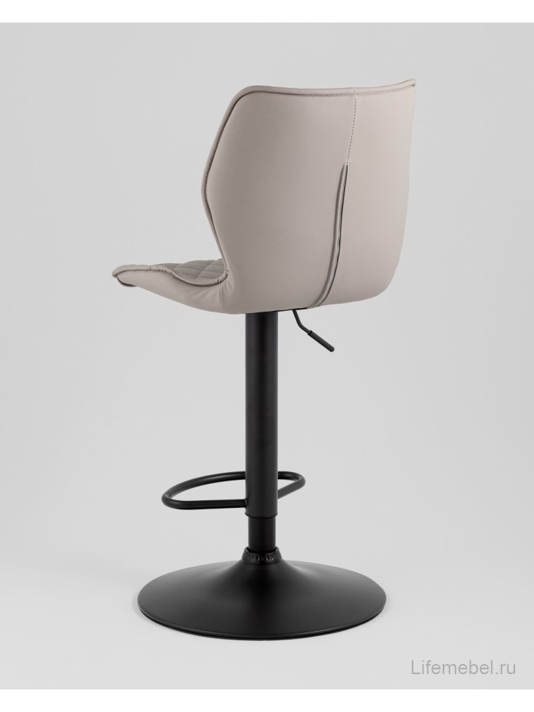 Барный стул Арма, экокожа, серый