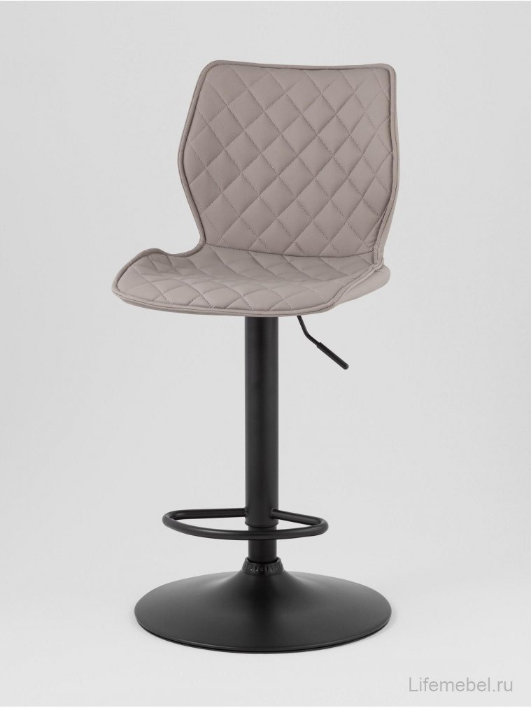 Барный стул Арма, экокожа, серый