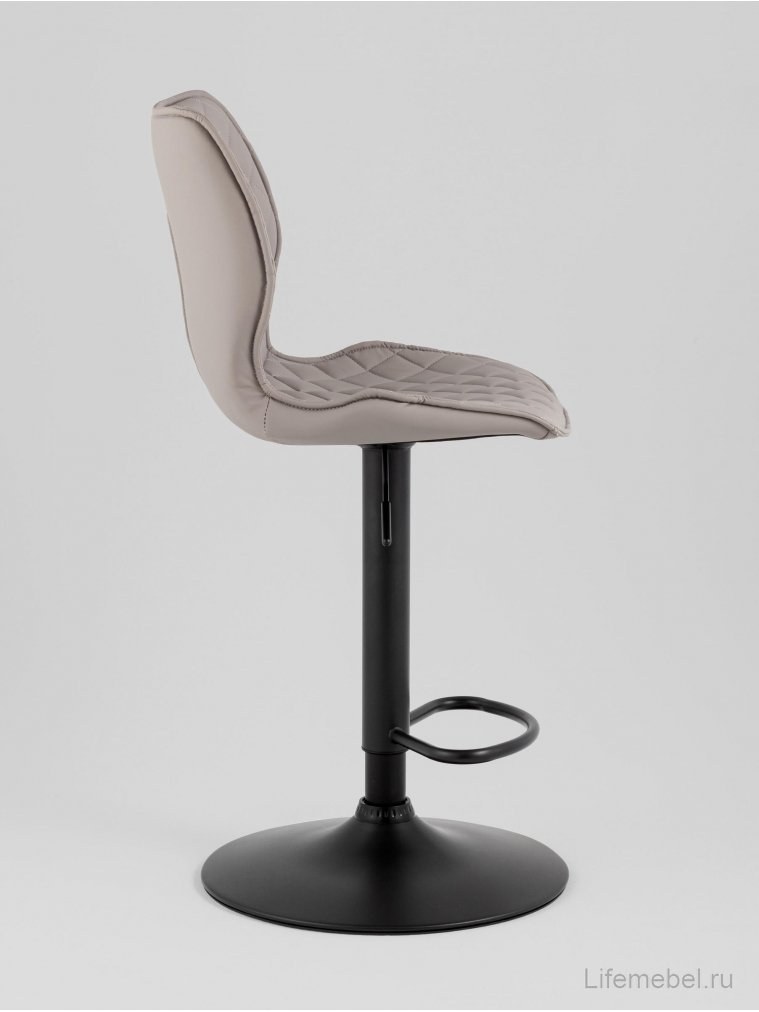 Барный стул Арма, экокожа, серый