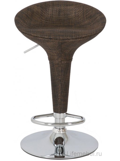 Барный стул ABS105 brown (ротанг)