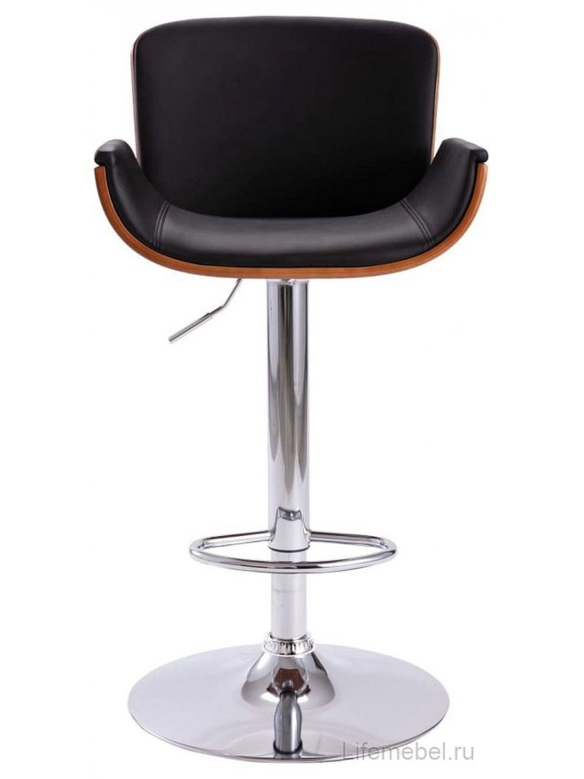 Барный стул Evoke черный;коричневый