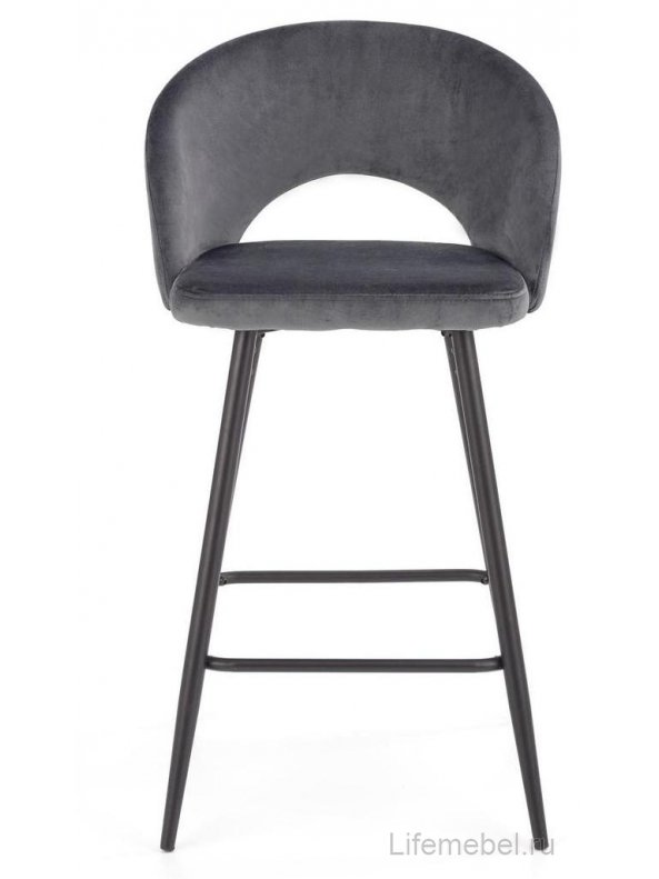 Барный стул H-96 серый