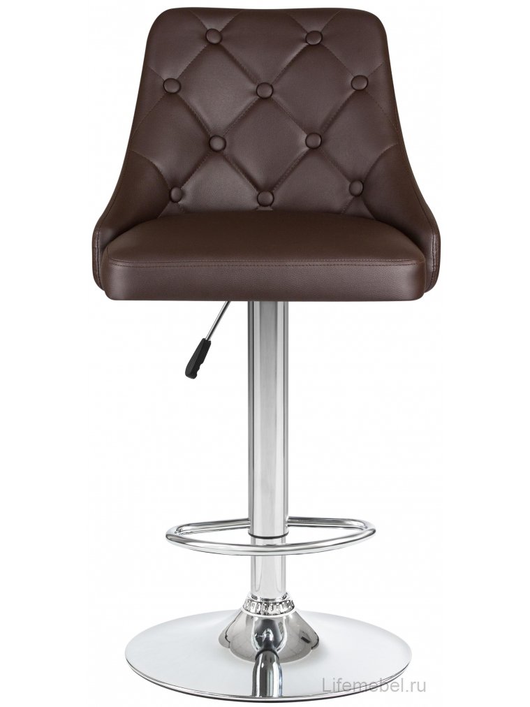 Барный стул 5021-LM Joseph коричневый / хром