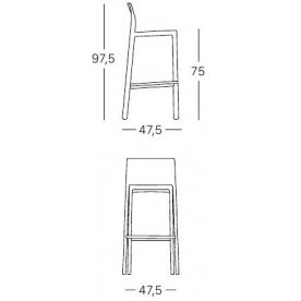 Барный стул Kate