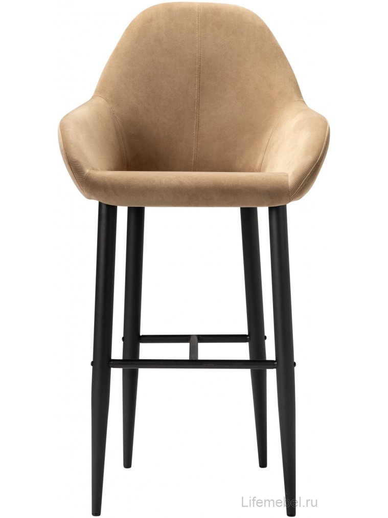 Барный стул Kent Diag beige / черный