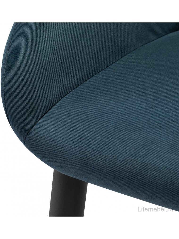 Барный стул Kent Diag blue / черный
