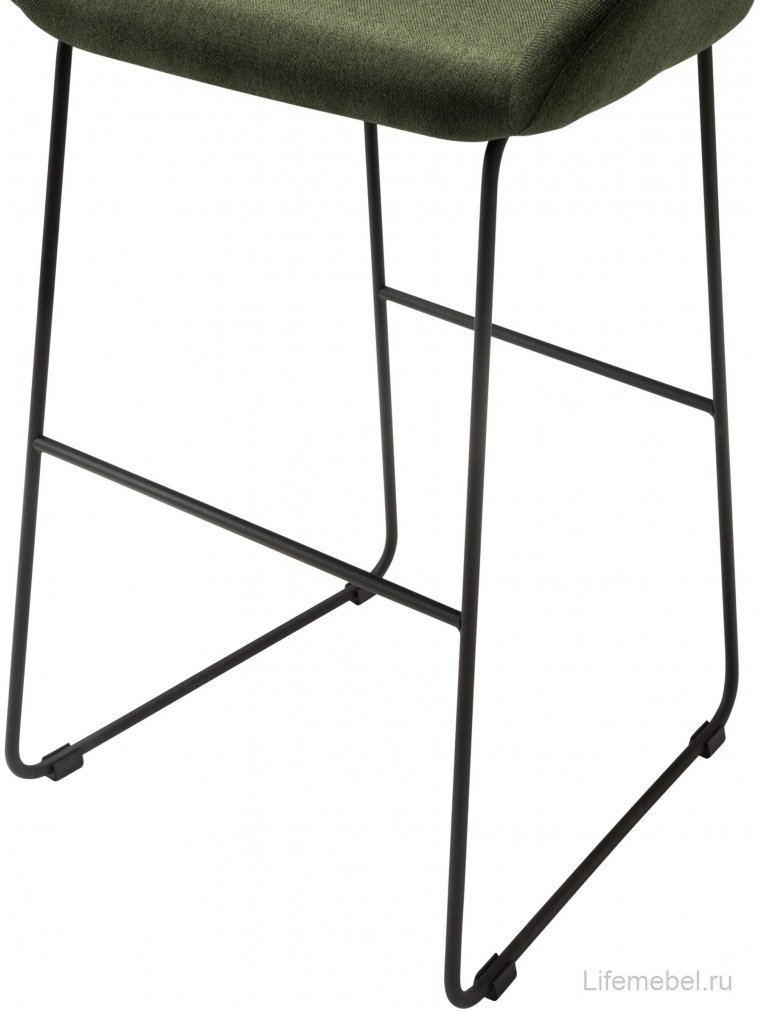 Барный стул Kent тёмно-зеленый / линк