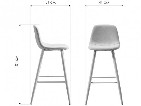 Барный стул 350B бежевый TD3052-11 / дерево