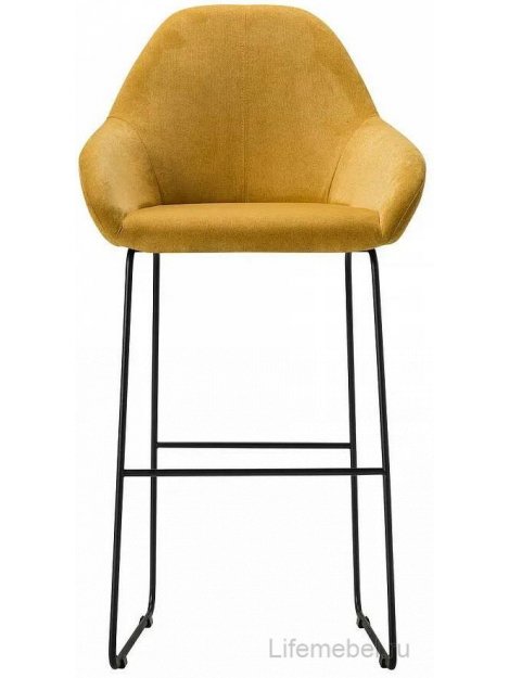 Барный стул Kent желтый / линк