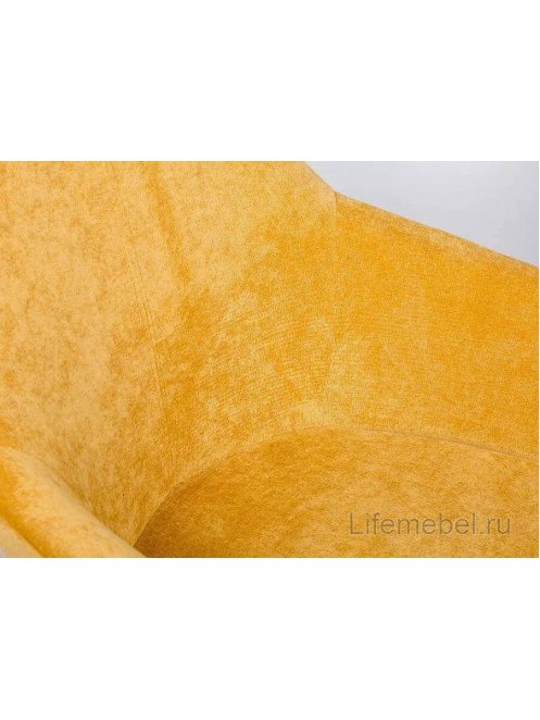 Барный стул Kent желтый / линк золото