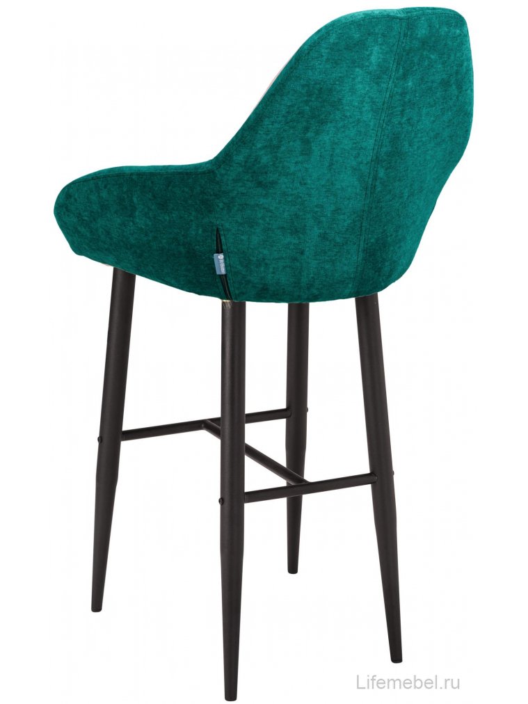 Барный стул Kent изумрудный / черный