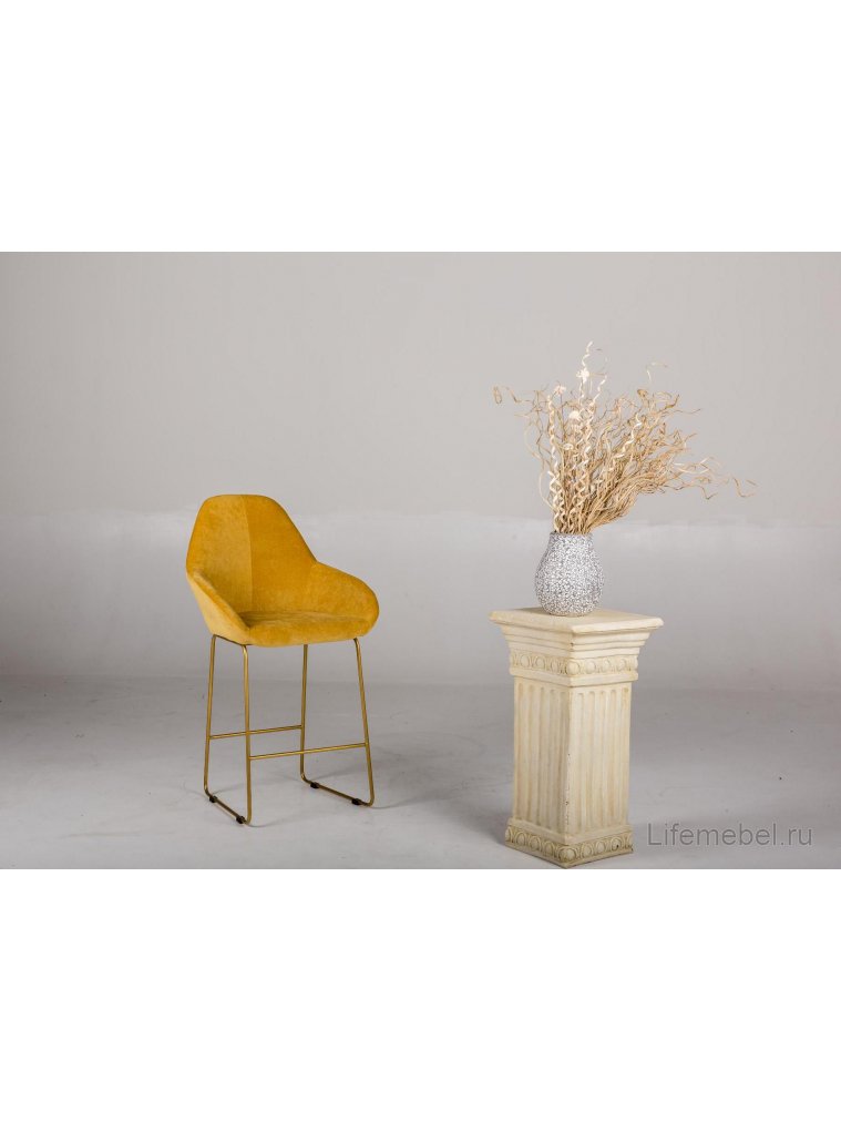 Барный стул / Кресло Kent Жёлт / Линк Золото
