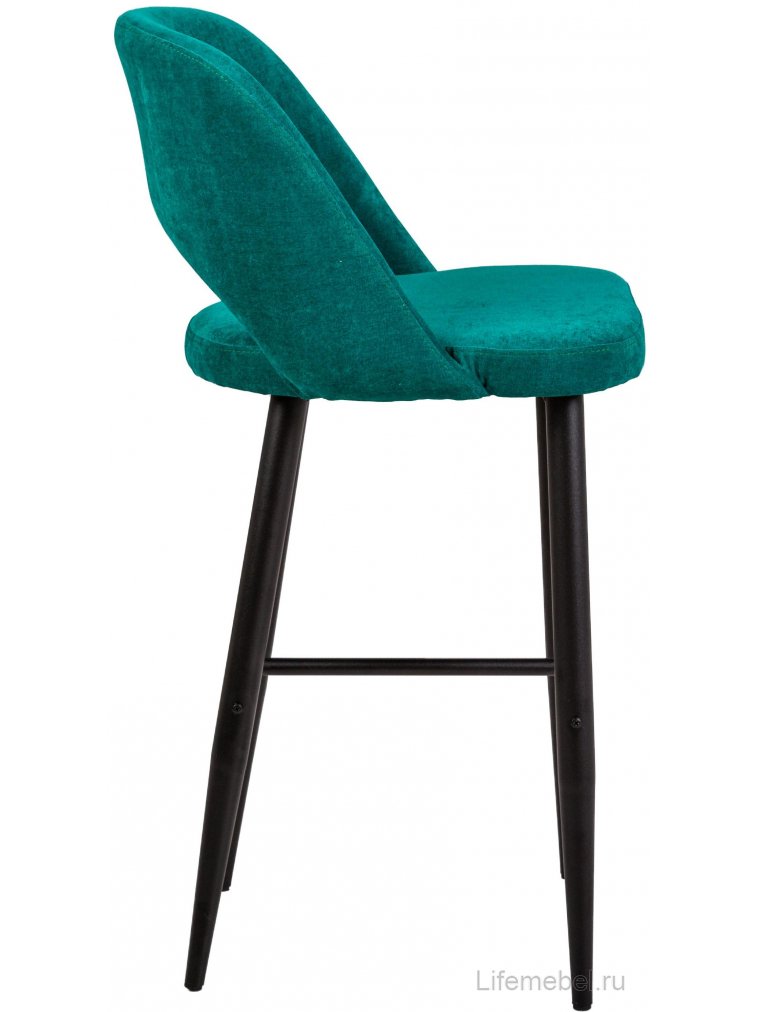 Барный стул Lars изумрудный / черный