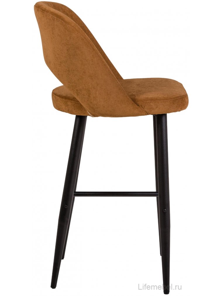 Барный стул Lars коричневый / черный