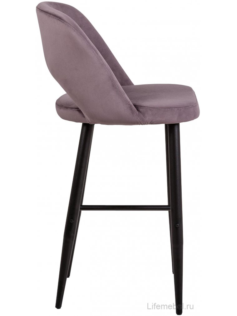 Барный стул Lars Эко коричневый / чёрный