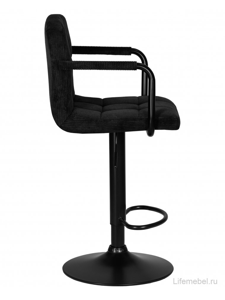 Барный стул Kruger Arm Black черный