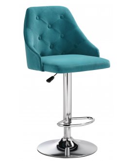 Барный стул Laguna blue velour