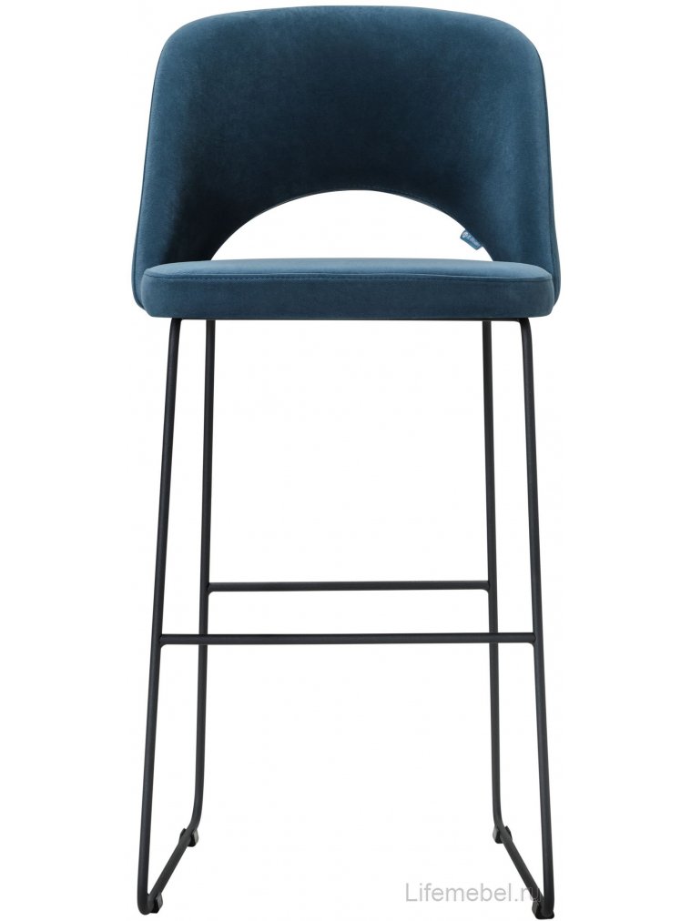 Барный стул Lars Diag blue / линк