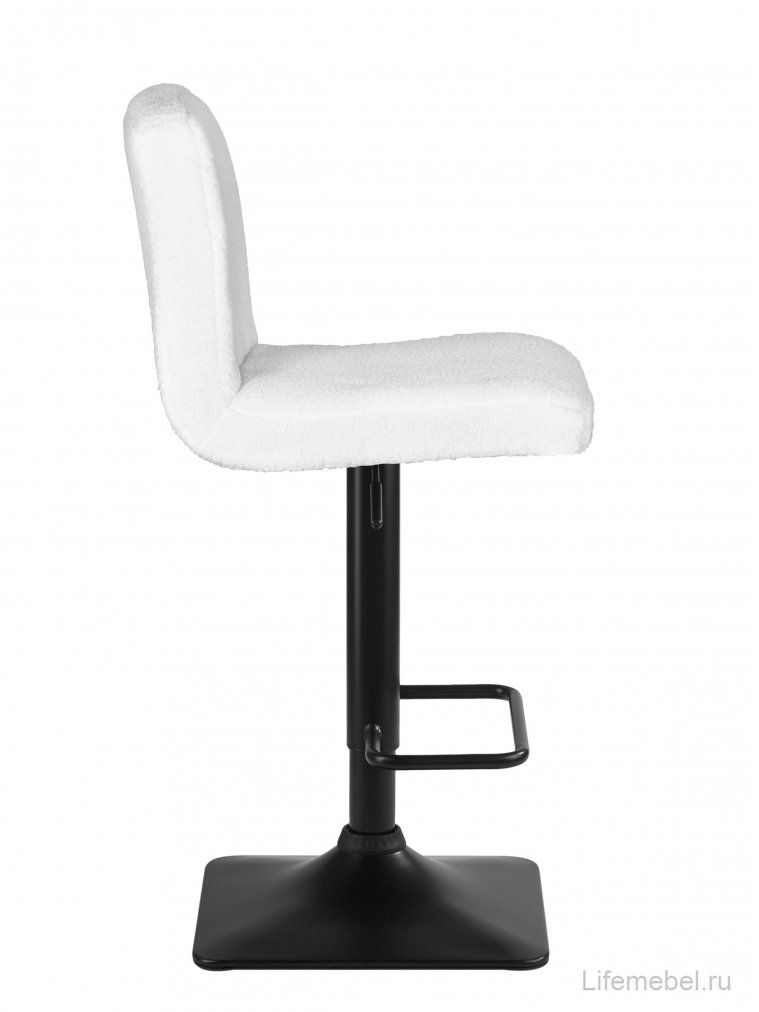 Барный стул Leo белый / черный