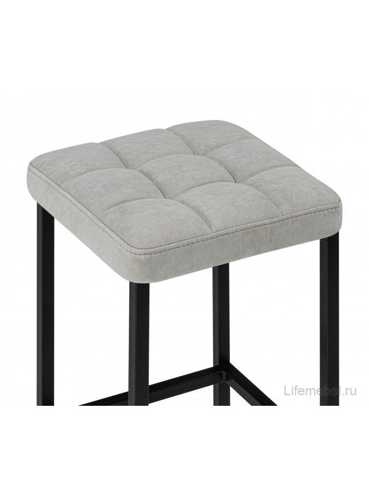 Полубарный стул Лофт мадера 20 / черный матовый