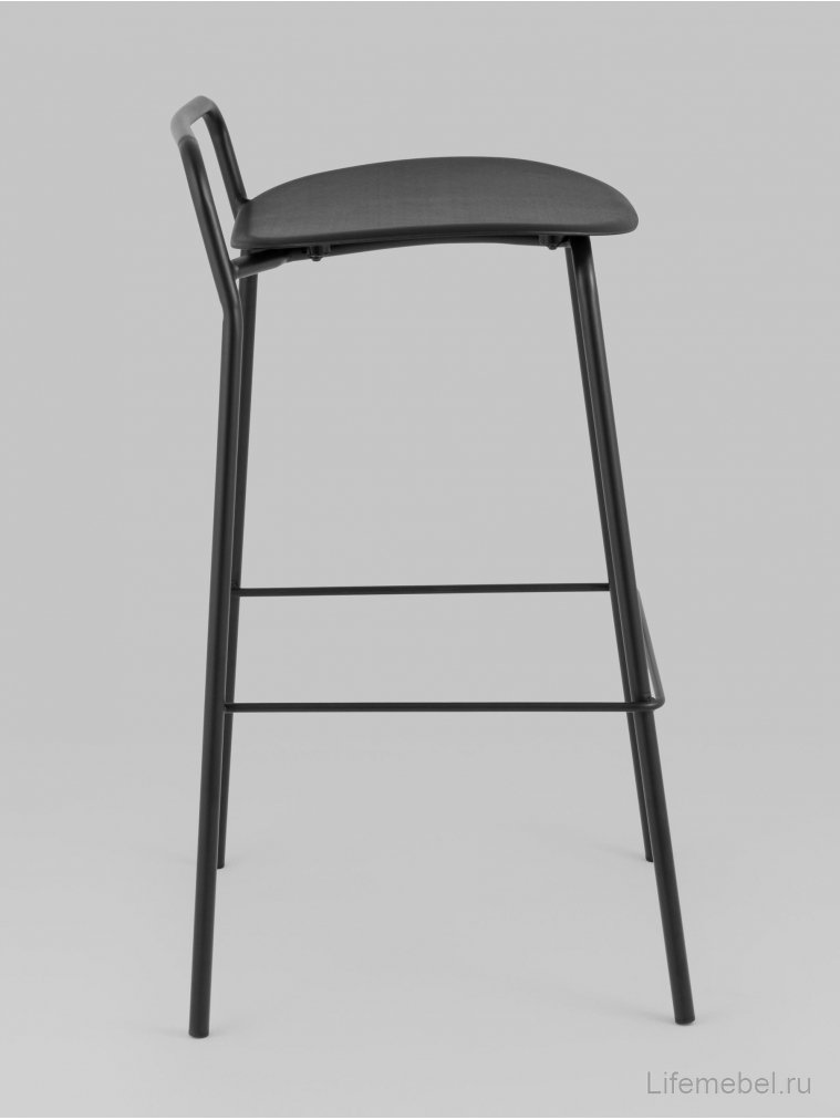Барный стул Векторн, черный