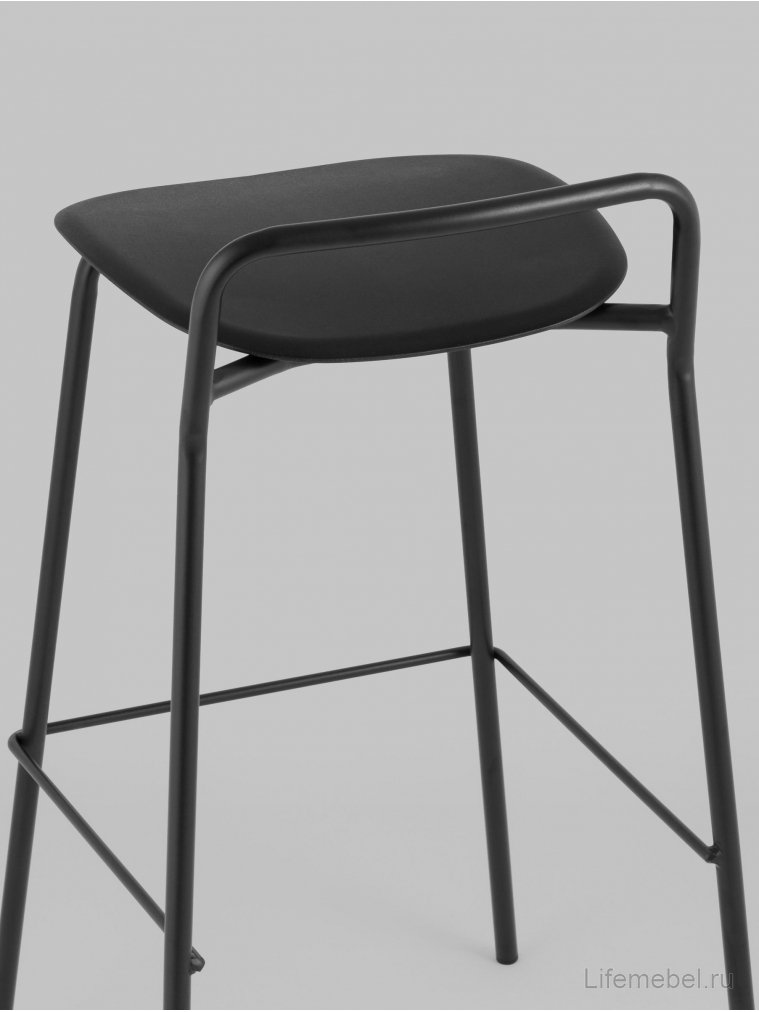 Барный стул Векторн, черный