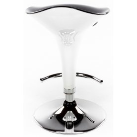 Барный стул Mario черно-белый